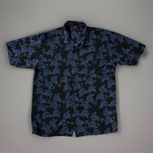 Chrome-hearts Men's Blue and Black Shirt